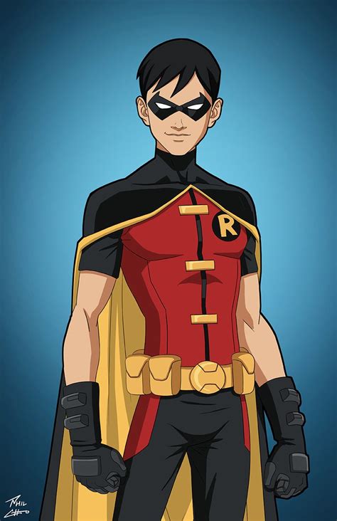 robin in young justice